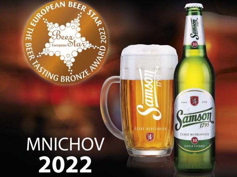 Samson BOCK bylo na World Beer Awards 2022 oceněno jako nejlepší ležák typu BOCK na světě